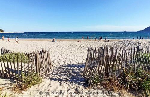 Les Sablettes Apartamento | L'antre de MER "Les pieds dans l'eau" - Vue mer - CLIM - Embarcadère - Plage de sable et restaurants à pied - Arrivée autonome dès 17H - Codes sur messagerie -