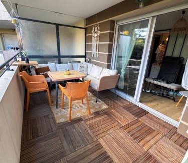 Villeneuve Loubet Beach Apartamento | L'appart idéal famille, terrasse, piscine, plage