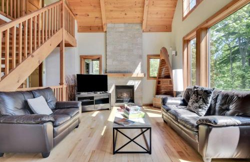 Petite-Riviere-Saint-Francois Chalet De Esquí | L'ascension- Chalet avec Spa