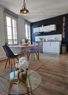 Saint-Valery-en-Caux Apartamento | L'atelier- Duplex Vue magnifique sur le port-