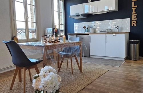 Saint-Valery-en-Caux Apartamento | L'atelier- Duplex vue Magnifique sur le Port