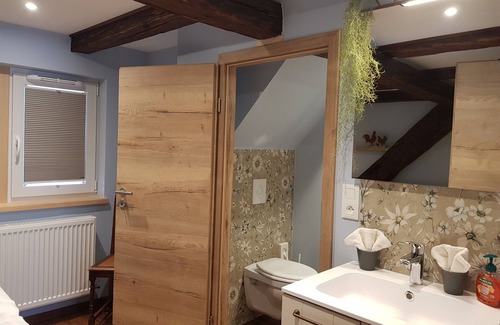 Liepvre Apartamento | La Tanière-Apartamento-Exclusivo-Baño con bañera