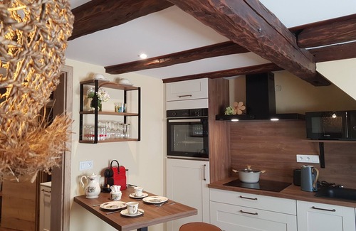 Liepvre Apartamento | Le Cocon-Apartamento-Rural-Baño con bañera