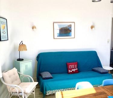 Veules-les-Roses Apartamento | L'escale Jolie appartement avec vue mer