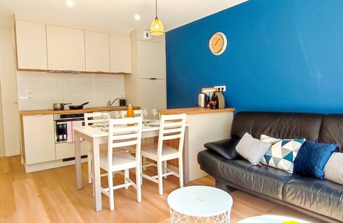 Saint-Marine Apartamento | L'Escale - refurbished, 100 m from the port, 4 pax