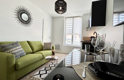 Fort-Mahon-Plage Apartamento | L'Escale: Your romantic cocoon in Fort-Mahon-Plage!