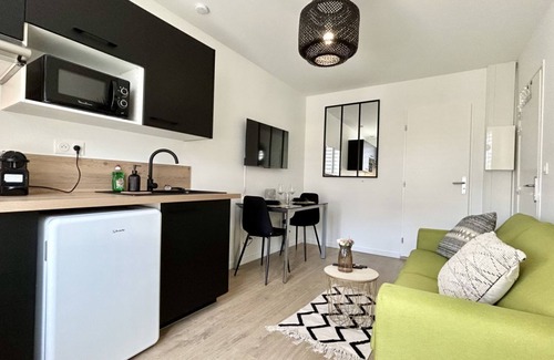 Fort-Mahon-Plage Apartamento | L'Escale: Your romantic cocoon in Fort-Mahon-Plage!