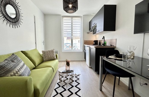 Fort-Mahon-Plage Apartamento | L'Escale: Your romantic cocoon in Fort-Mahon-Plage!