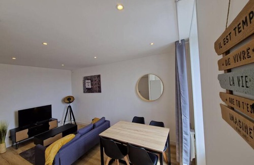 Gouesnou Apartamento | L'escapade - 2 chambres - 1 espace bureau