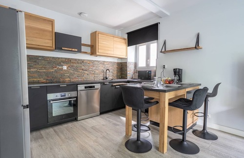 Pontivy Apartamento | L’Escapade du Quai - Proche Gare