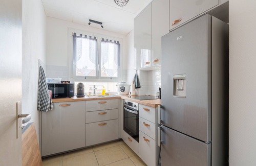 Poincare - Foch - Anatole France - Croix de Bourgogne Apartamento | L'Escapade Foch - Una Habitación Piso, Capacidad 2