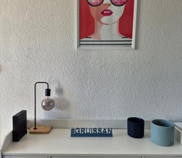 Port Rive Gauche Apartamento | L'Escapade Gruissanaise, appartement 1 chambre, loggia, climatisation, wifi avec piscines de mi-mai à mi-septembre dans résidence