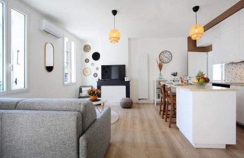 Lalande-Grand Selve Apartamento | L'Ethnique 7p - Climatisation - Jardin - Parking - Salle de Sport