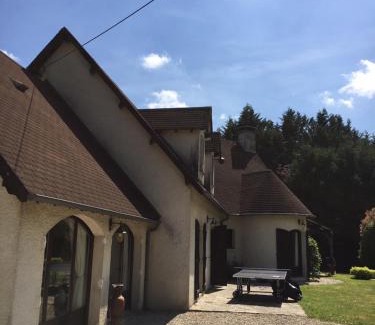 Saint-Martin-des-Champs Casa | L'Etincelle villa 14 pers, piscine jacuzzi, sauna