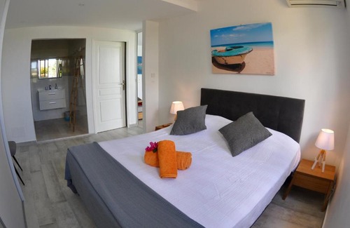 Le Gosier Apartamento | L'Hacienda - Vue Mer et piscine privée