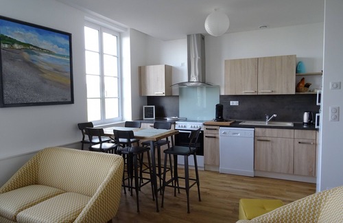 Hautot-sur-Mer Apartamento | L'Horizon, duplex with terrace, sea vue