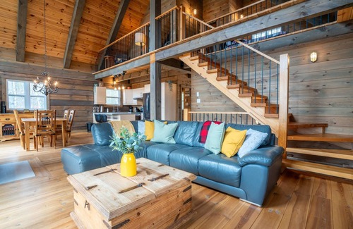 Mauricie Casa | L'Inukshuk - Chalet en bois ave Spa