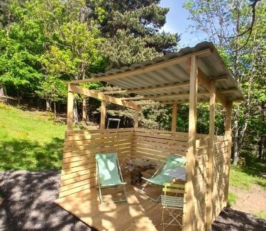 Laussonne Otro | L'O Ré des Bois Hébergement insolite Aube, Bain, Sauna, Kota, Massages