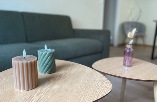 Ardres Apartamento | L'olive - fitted kitchen, city center, fiber