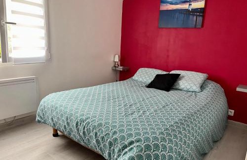 Saint-Come-de-Fresne Casa | L'Ostréa, maison avec jardin à 200m de la mer-wifi