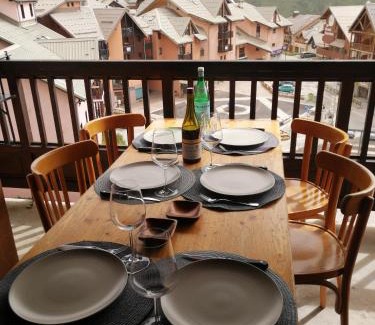 Valmeinier Apartamento | L'Ourson skis aux pieds