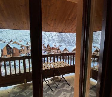 Valmeinier Apartamento | L'Ourson skis aux pieds