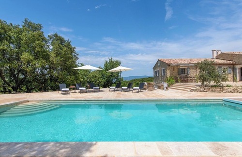 Bonnieux Villa | Elegante villa provenzal en Bonnieux con jardín y piscina privada - La Bécasse