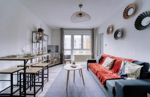 Hagondange Apartamento | La Balastiere Metz Luxembourg Wifi Un-Séjour-à-Part