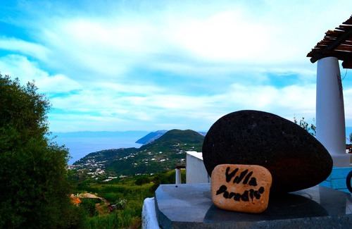 Pianoconte Apartamento | casa panorámica La Bartola en Villa Paradiso. Lipari