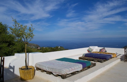 Pianoconte Apartamento | casa panorámica La Bartola en Villa Paradiso. Lipari