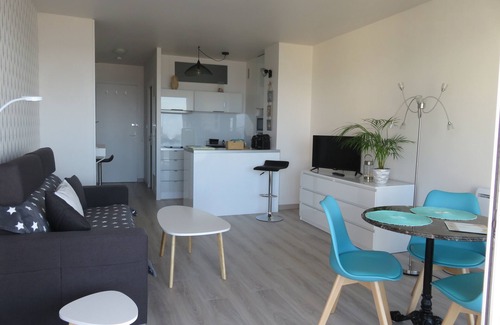 La Baule-Escoublac Apartamento | LA BAULE estudio frente al mar con estacionamiento y bicicletas