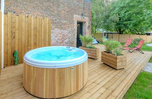 Marcy-sous-Marle Casa | La Bergerie des 2 Tilleuls - Maison avec jacuzzi