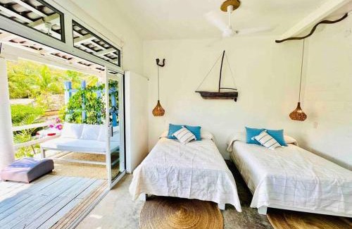 Santa Maria Huatulco Casa | La Bocana Palm House