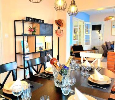 Equihen-Plage Casa | La Brainoise Maison familiale chaleureuse avec jardin et plage sauvage