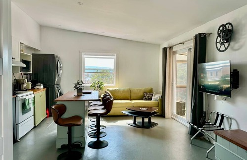 Grandes-Bergeronnes Apartamento | La Cabine du Pilote avec Solarium