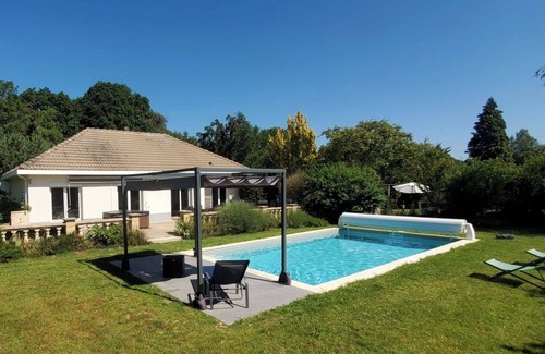 Saint-Philbert-sur-Risle Casa | La Canopée - Family villa with heated pool