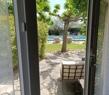 Deaux Cama Y Desayuno | La Capitelle , Chambre double indépendante avec piscine