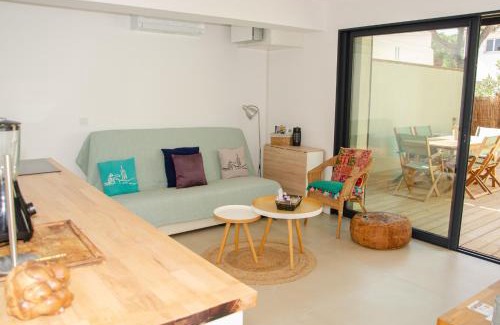 La Capte Apartamento | La Capte, A 2min de la mer, Terrasse-Wifi-Parking gratuit