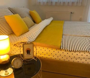 Osijek Apartamento | LA CASA GRADSKI VRT modern family apartment with lockable bike storage