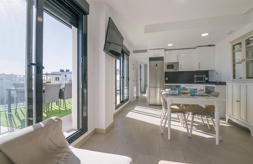 Rota Casa | LA CASITA DE CANDOR BEACH - Fantástico apartamento cerca del mar en Rota con WiFi gratis