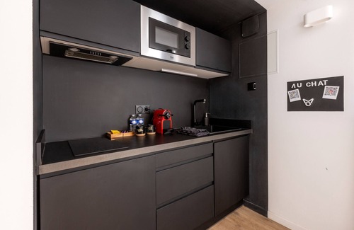 Old Lille Apartamento | Apartamento-La Citadelle-Estándar-Baño con bañera-Vista al patio