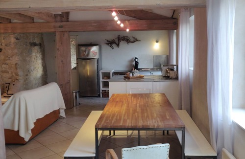 Cornillon Casa | La Closerie de la Cèze, vue Imprenable sur les Vignes et le Coucher de Soleil