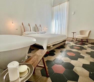 Viterbo Apartamento | La Cocca Via Saffi, con vasca in camera