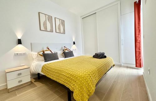 Corralejo Apartamento | La Cotufa en el Centro de Corralejo, Dos habitaciones con dos baños, Terraza privada y Wifi