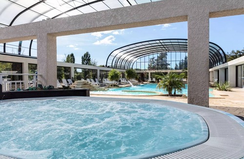 Berny Riviere Casa | La Croix du Vieux Pont campsite***** - Mobil-home Classic 3 rooms 4 adults + 2 children