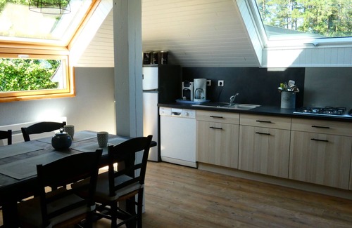 Crozon Cabaña | Gîte-Romántico-Habitación con desagüe-Vista al Mar