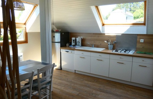 Crozon Cabaña | Gîte-Superior-Habitación con desagüe-Vista al Mar