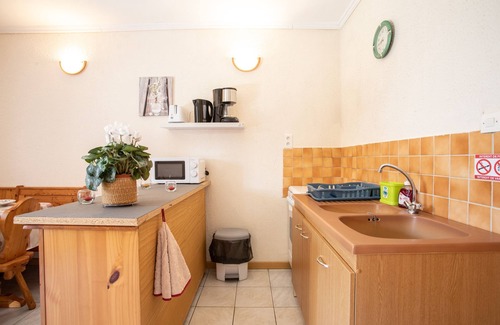 Saint-Andre-d'Embrun Apartamento | La Durance - 1 chambre, Terrasse et Jardin