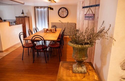 Rupt-sur-Moselle Casa | La Ferme 1807 Vosges, jacuzzi, sauna, pétanque