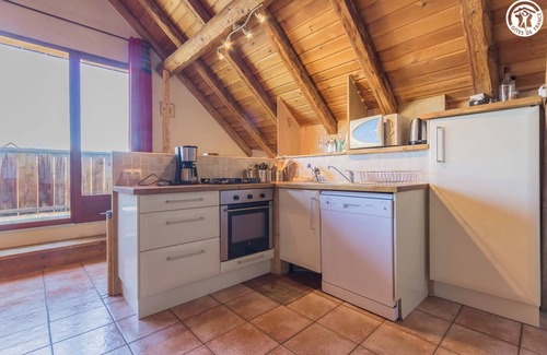 Albiez-le-Vieux Casa | LA Ferme DU Soleil - Combles